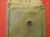 International Silver and Inland M-1 carbine clips in US pouch 1943 - 3 of 10