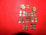 Eleven pieces of U. S. Officers insignia marked sterling - 3 of 3