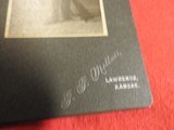 U.S. SOLDIER WITH SPRINGFIELD RIFLE CABINET CARD - 6 of 7