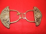 Civil War era fancy brass stirrups - 5 of 5