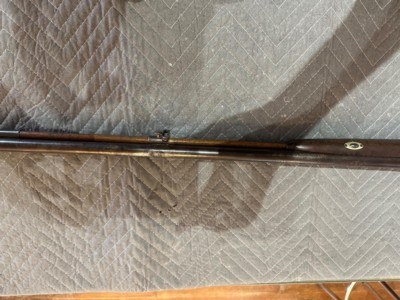 Huebel in meiningen double barrel percussion stalking rifle