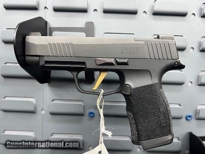 SIG Sauer 365XL 9mm Xseries Black Optics plate cover Gold FCU