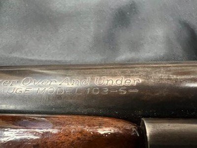 Ranger Over and Under 12 Gauge Model 103-5 - Image 7 of 11