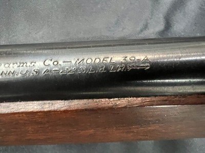 Marlin Firearms Co. Model 39 A .22 L,S,LR - Image 3 of 9