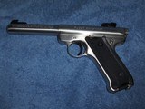 Ruger MKII Stainless 22 Semi Auto - 1 of 10