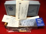 Smith & Wesson Model 27-2 NICKEL 3 1/2-inch New Old Stock 1975 Factory Letter & Original Box & Papers - 15 of 15