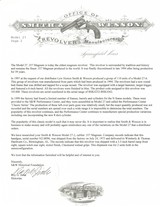 Smith & Wesson Model 27-2 NICKEL 3 1/2-inch New Old Stock 1975 Factory Letter & Original Box & Papers - 14 of 15