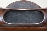 Westley Richards Anson Cartridge Bag, 100 round, Dark Tan Leather, Shotgun Shells - 10 of 13