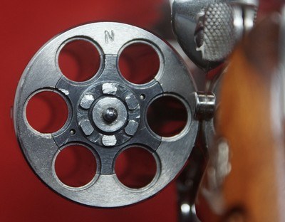 Smith & Wesson Model 27-2, FLORIDA HIGHWAY PATROL 5-inch, Factory Nickel, .357 Magnum - Image 13 of 15