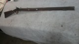 antique Rifle marked S Hawken - 2 of 11