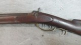 antique Rifle marked S Hawken - 8 of 11