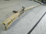 Cherry 2 piece 32 cal rifle w/ antique fittings - 7 of 13