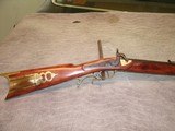 Cherry 2 piece 32 cal rifle w/ antique fittings - 2 of 13