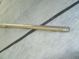 Cherry 2 piece 32 cal rifle w/ antique fittings - 8 of 13