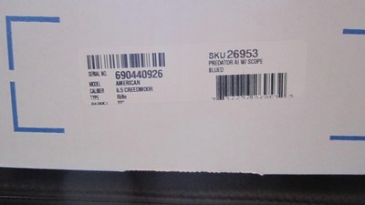 Ruger American Predator 6.5 Creedmore with Vortex Scope. Brand new in box - Image 5 of 5