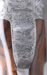 Browning Superposed Superlight 12 gauge with solid rib A. Bee engraved - 8 of 10