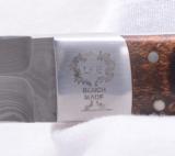 LEE Benchmade/F E Edwards Damascus boot knife - 3 of 7