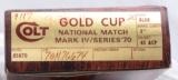 Colt Gold Cup National Match Series 70 - 6 of 9