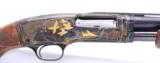 Winchester Model 42 A Bee engraved Case Colored - 1 of 14