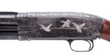 Winchester Model 12 fwt custom engraved - 2 of 13