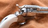 Colt SAA 45lc custom engraved by E L "Larry" Peters - 6 of 20