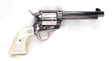 Colt Nevada State Centennial .22/45 two revolver set with extra engraved cylinders - 4 of 10