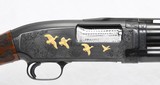 Winchester Model 12 upgraded to Pigeon Gr 5 w/Gold by Angelo bee - 1 of 18