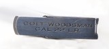 Colt "The Woodsman" Sport 4 1/2" rare post war version - 17 of 17