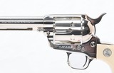 Colt SAA Buntline factory Silver plated .45 lc NIB - 3 of 13