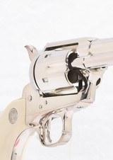 Colt SAA Buntline factory Silver plated .45 lc NIB - 5 of 13