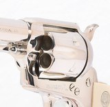 Colt SAA Buntline factory Silver plated .45 lc NIB - 8 of 13