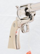 Colt SAA Buntline factory Silver plated .45 lc NIB - 7 of 13