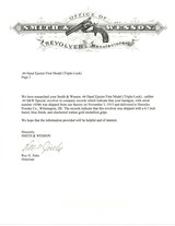 S&W Triple Lock, .44 Hand Ejector, from Hercules Powder Co. - 16 of 16