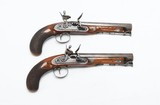 Pair of Andrews of London .64 cal flintlock "boarding" pistols - 1 of 9