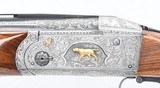 Remington 32S Trap Special 12 ga. O/U profusely engraved by Charles Jerred - 8 of 21