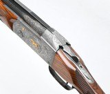 Remington 32S Trap Special 12 ga. O/U profusely engraved by Charles Jerred - 14 of 21