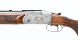 Remington 32S Trap Special 12 ga. O/U profusely engraved by Charles Jerred - 2 of 21