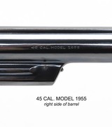 S&W model of 1955 Target (pre-25) with very special documented features - 18 of 21