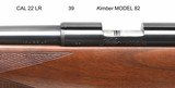 Kimber of Oregon model 82 .22 lr.
Serial number 39 - 9 of 13