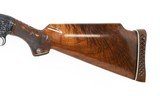 Winchester Model 12 Trap..engraved and carved wood - 6 of 6