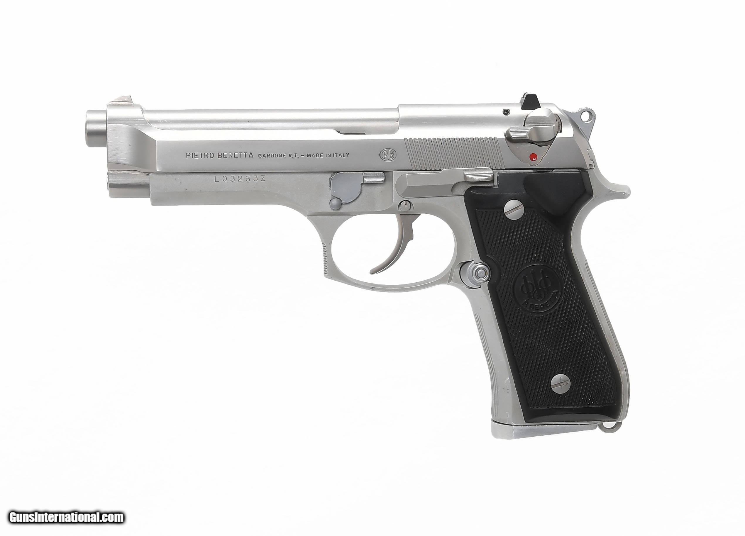 Beretta 92FS Stainless Steel ITALIAN Mfg.