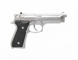 Beretta 92FS stainless steelITALIAN mfg. - 1 of 8