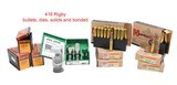 .416 Rigby Ammo, dies and bullets