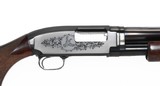 Winchester Model 12, 12 ga. solid rib, engraved