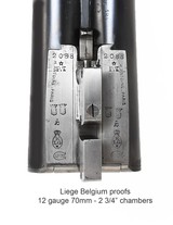 Belglian Sidelock 12 gauge profusely engraved by Josef Fugger - 16 of 17