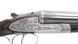Belglian Sidelock 12 gauge profusely engraved by Josef Fugger - 7 of 17