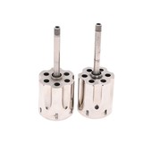 S&W Model 48 .22 mag nickel w/extra factory .22 lr cylinder - 5 of 14