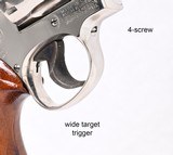 S&W Model 48 .22 mag nickel w/extra factory .22 lr cylinder - 8 of 14