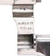 S&W Model 48 .22 mag nickel w/extra factory .22 lr cylinder - 9 of 14