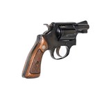 S&W model 36 flat latch with box, blue 2